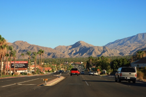 Cathedral City main street