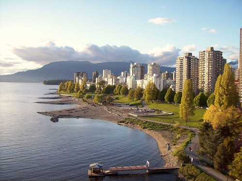 Vancouver skyline