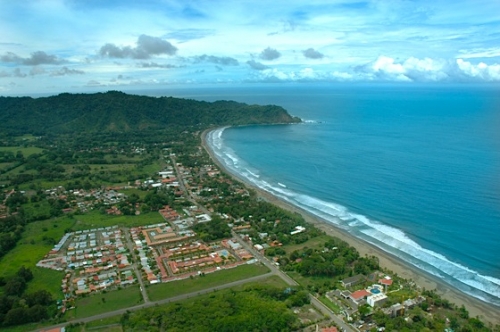 Jaco Beach aeriel