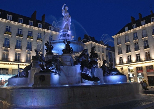 Place Royale in Nantes