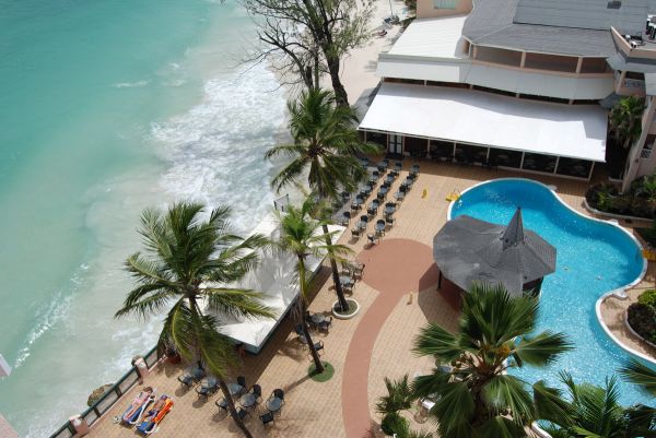 Barbados Beach Club extérieur aérienne