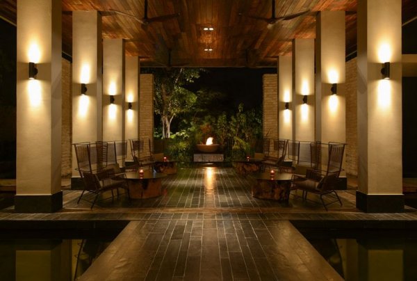 Nizuc Resort And Spa exterior at night