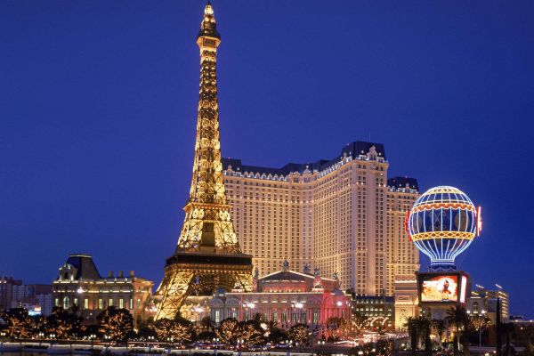 Paris Las Vegas extérieur