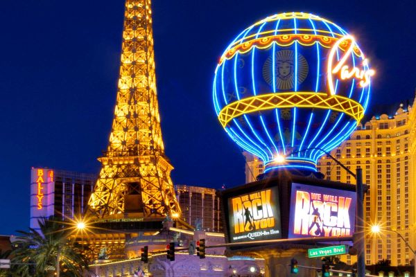 Paris Las Vegas extérieur