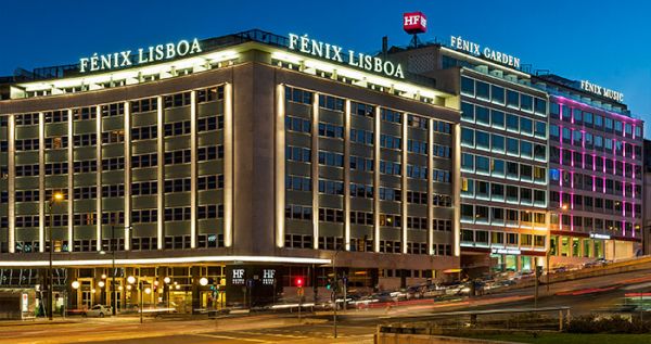 HF Fenix Lisboa exterior at night