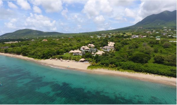 Paradise Beach Nevis exterior aerial