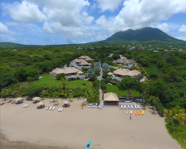 Paradise Beach Nevis exterior aerial