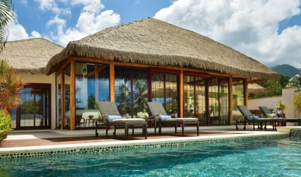 Paradise Beach Nevis extérieur aérienne