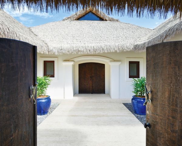 Paradise Beach Nevis exterior aerial