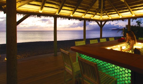 Paradise Beach Nevis extérieur aérienne