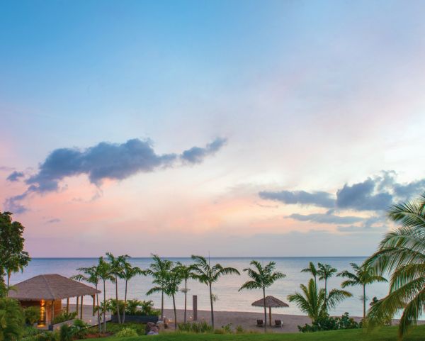 Paradise Beach Nevis extérieur aérienne