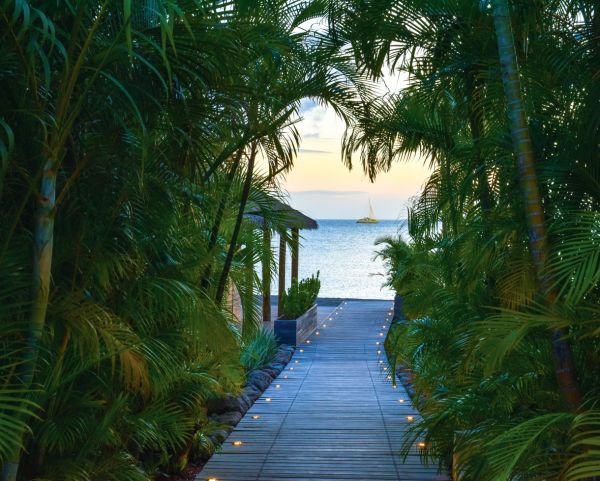 Paradise Beach Nevis extérieur aérienne