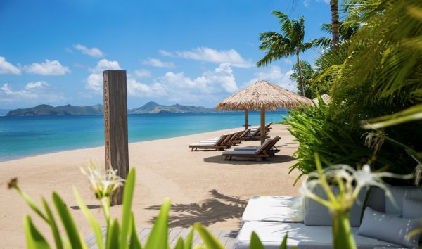 Paradise Beach Nevis exterior aerial