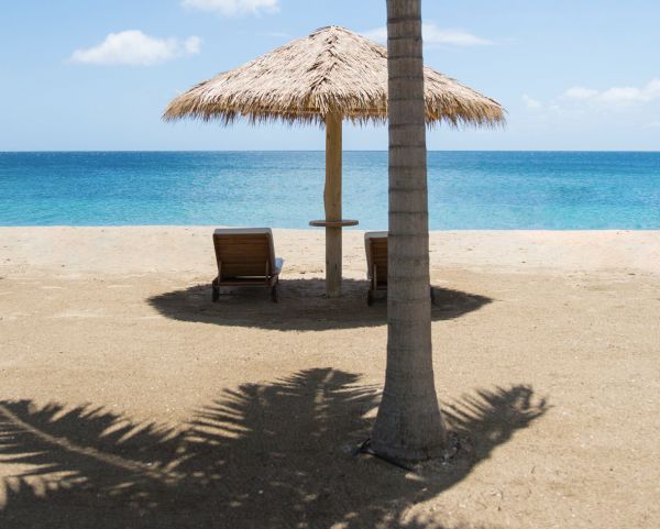 Paradise Beach Nevis exterior aerial