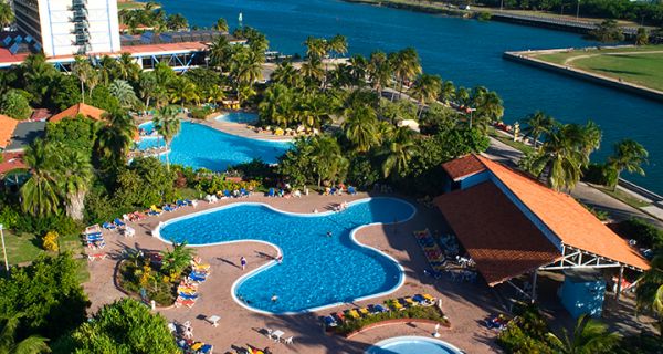 Bellevue Salsa Club Playa Caleta exterior aerial