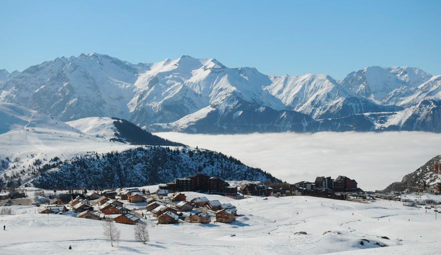 Club Med LAlpe dHuez La Sarenne extérieur aérienne