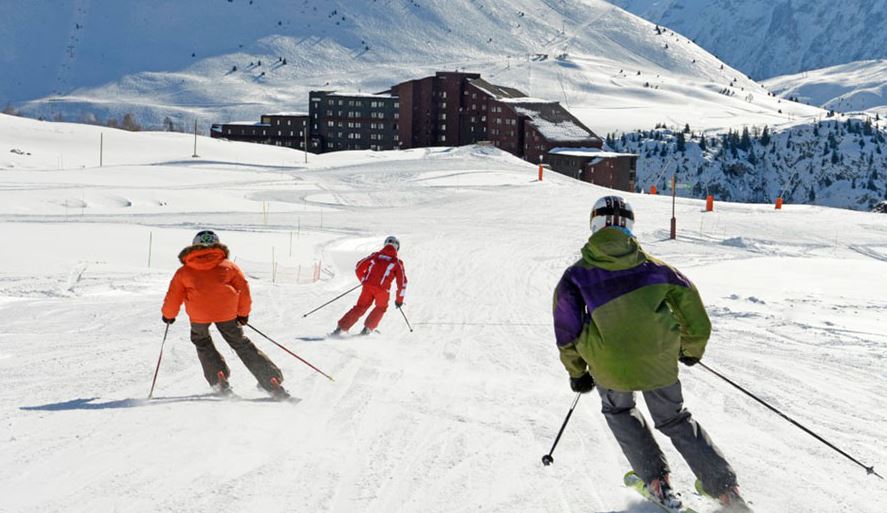 Club Med LAlpe dHuez La Sarenne extérieur aérienne