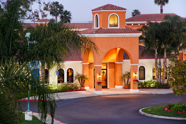 Cortona Inn and Suites entrance