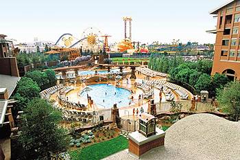 Disney Grand Californian pool