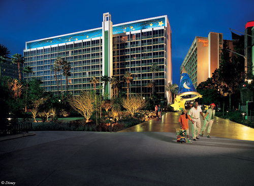 Disneyland Hotel chambre