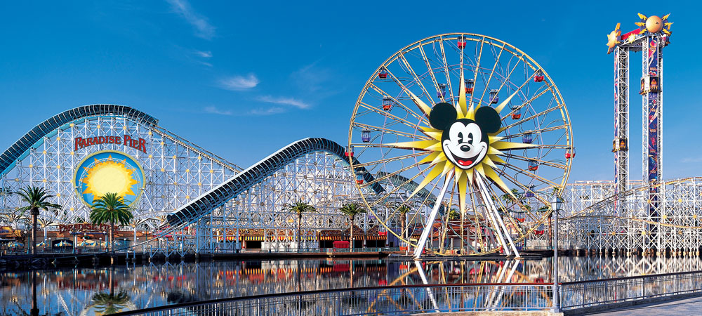 Disney Paradise Pier amusement parc