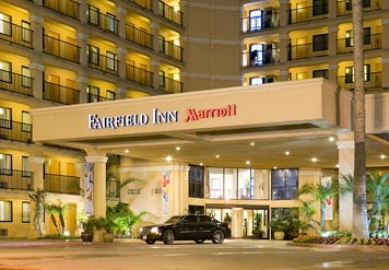 Fairfield Inn Anaheim Marriott entrée