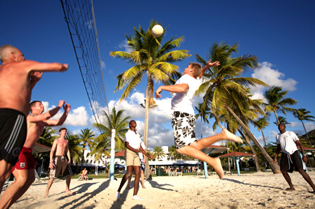 Jolly Beach Resort beach