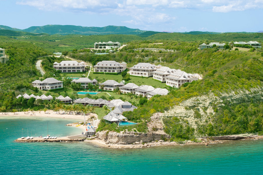 Nonsuch Bay Resort exterior aerial