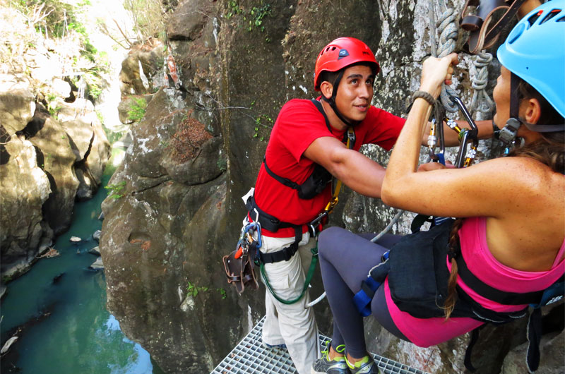 Rio Perdido zip line