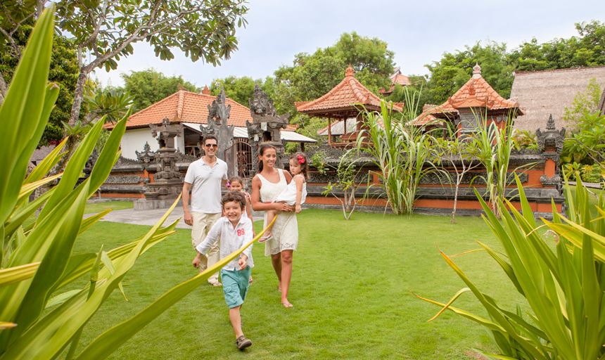 Club Med Bali exterior aerial view