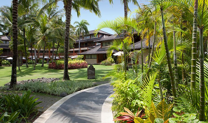 Club Med Bali exterior aerial view