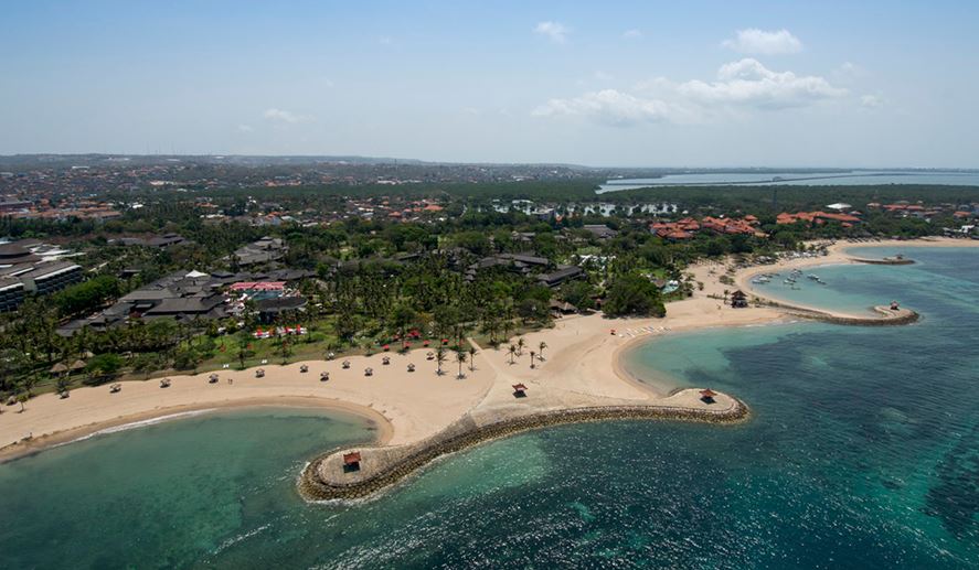 Club Med Bali exterior aerial view