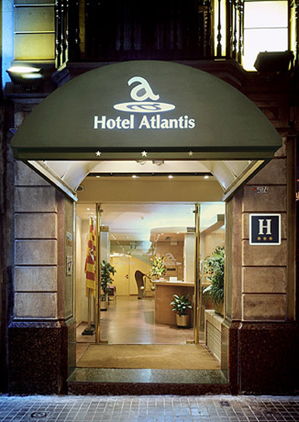 Hotel Atlantis entrance