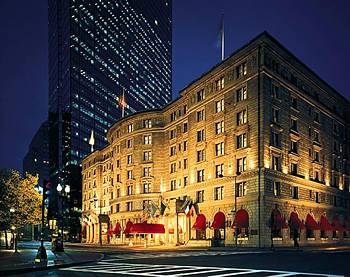 Fairmont Copley Plaza suite