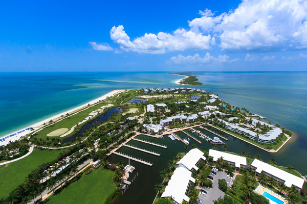 South Seas Island Resort exterior aerial