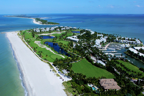 South Seas Island Resort exterior aerial