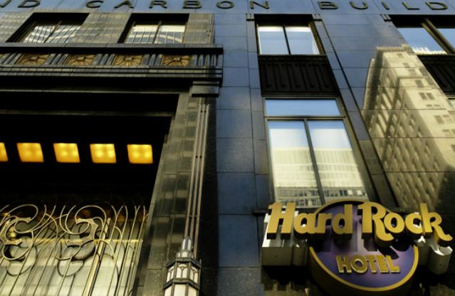 Hard Rock Hotel Chicago entrance