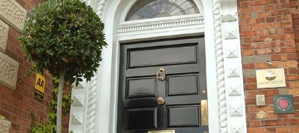 Butlers Townhouse entrance
