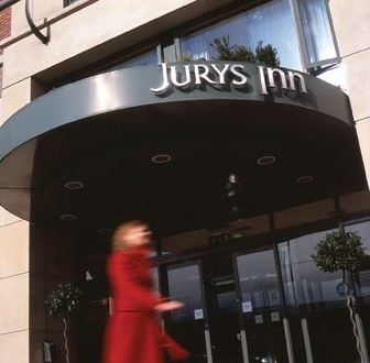 Jurys Inn Custom House entrance