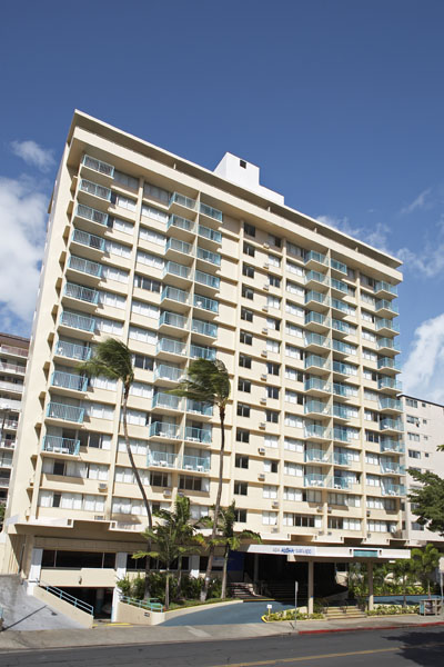 Aqua Aloha Surf Waikiki chambre