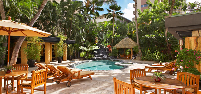 Aqua Bamboo Waikiki room