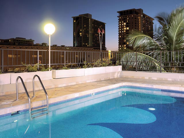 Aqua Palms Waikiki suite 