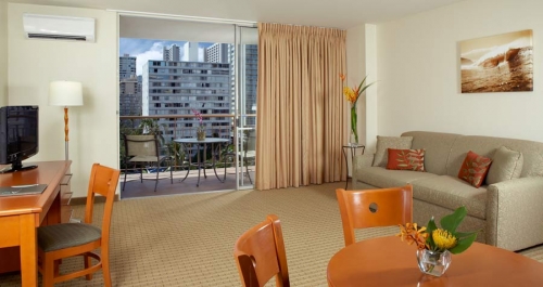 Aqua Waikiki Pearl hall d'entrée