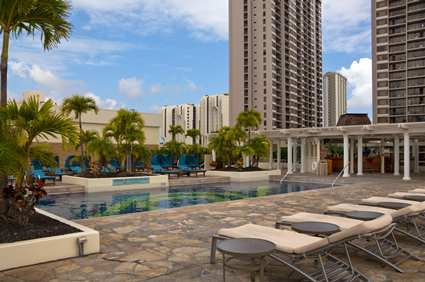 Hilton Waikiki Beach lobby