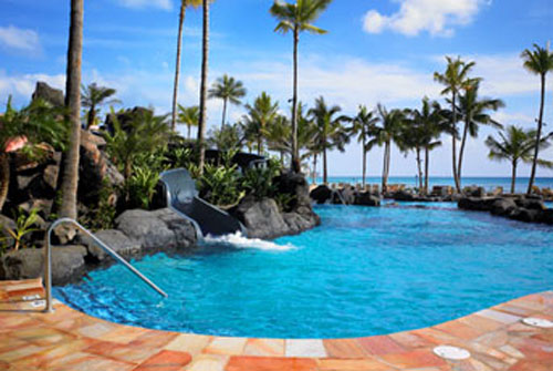 Sheraton Waikiki lobby