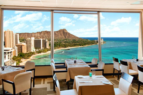 Sheraton Waikiki lobby