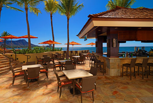 Sheraton Waikiki lobby