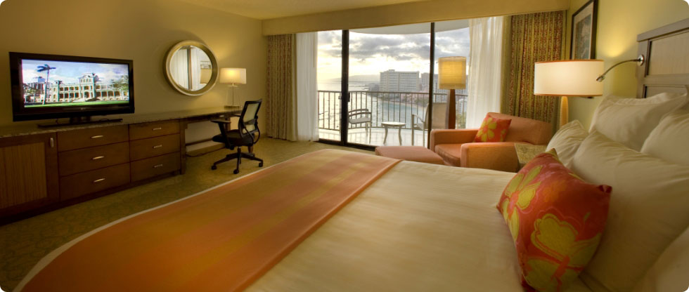 Waikiki Beach Marriott vue mer