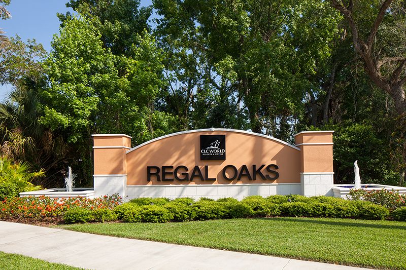 Regal Oaks A Clc World Resort entrance