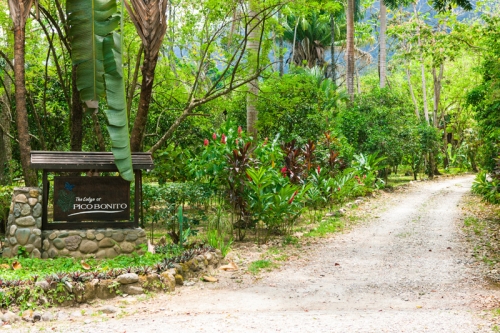 The Lodge At Pico Bonito extérieur le soir